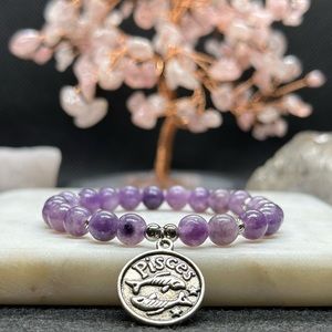 Lepidolite Bracelet - Pisces ♓️ Zodiac Bracelet